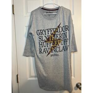 Harry Potter Houses Comfort Sweater Tunic Woman's Sz: Large